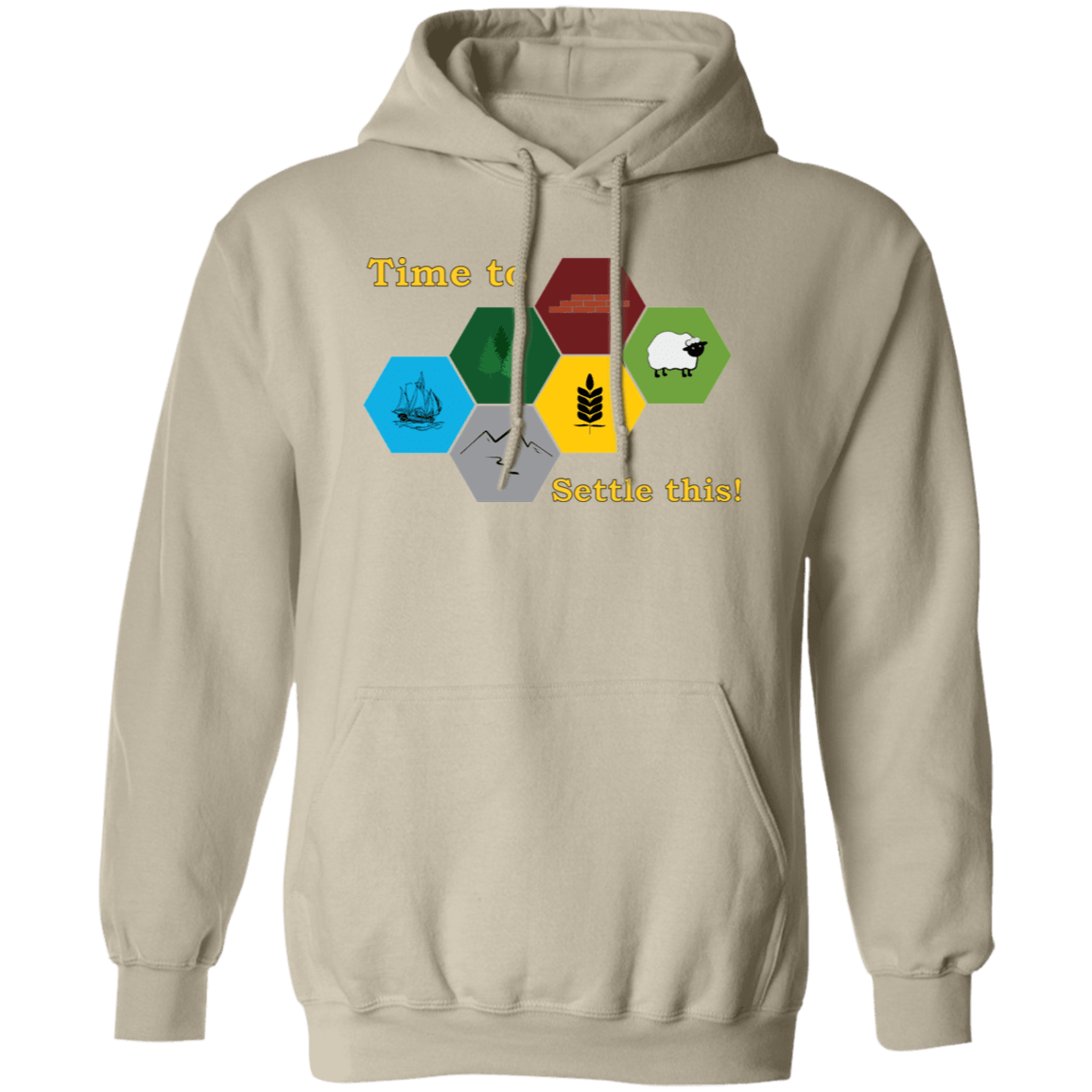 Time to Settle Unisex Pullover Hoodie - Gifternaut