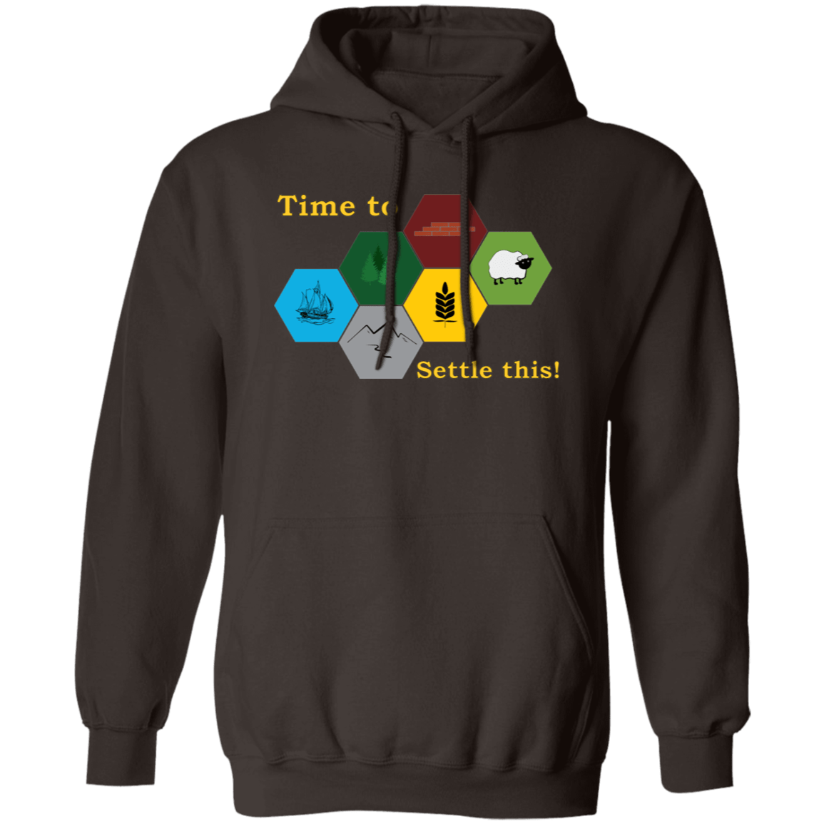 Time to Settle Unisex Pullover Hoodie - Gifternaut