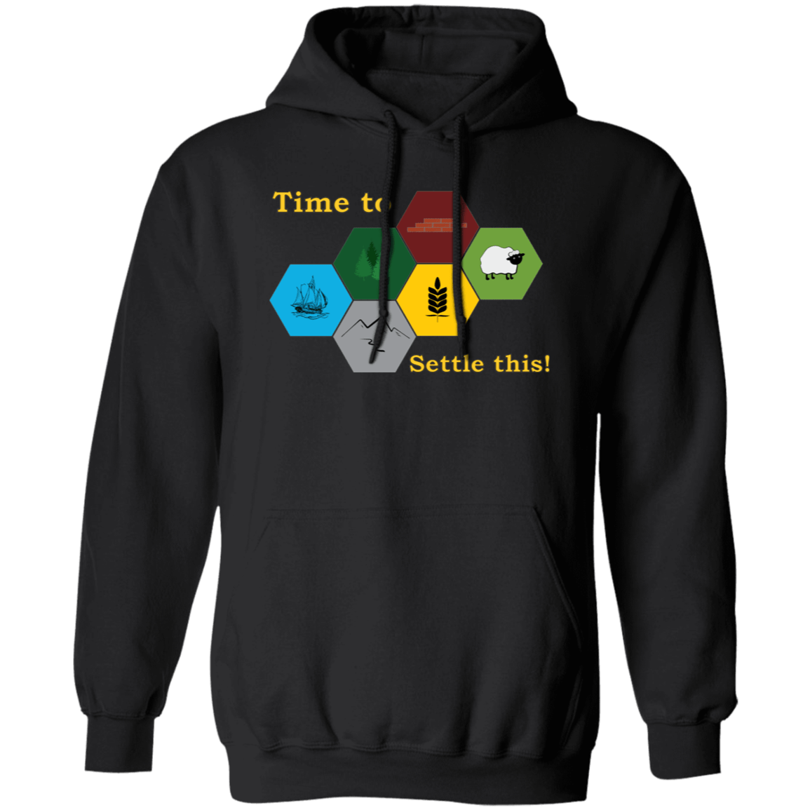 Time to Settle Unisex Pullover Hoodie - Gifternaut