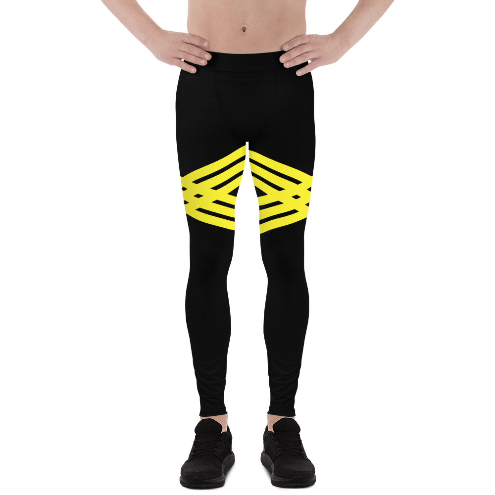 Xtreme Yellow Men's Leggings - Gifternaut