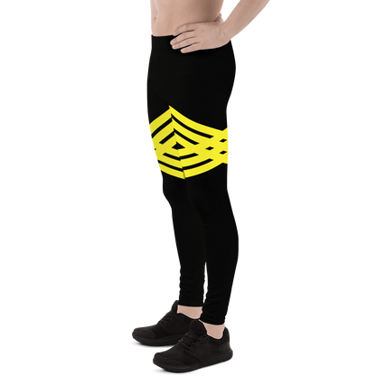 Xtreme Yellow Men's Leggings - Gifternaut