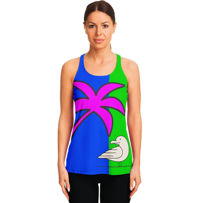 Beach Therapy Flowy Racerback Tank - Gifternaut