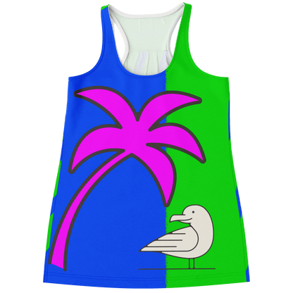 Beach Therapy Flowy Racerback Tank - Gifternaut