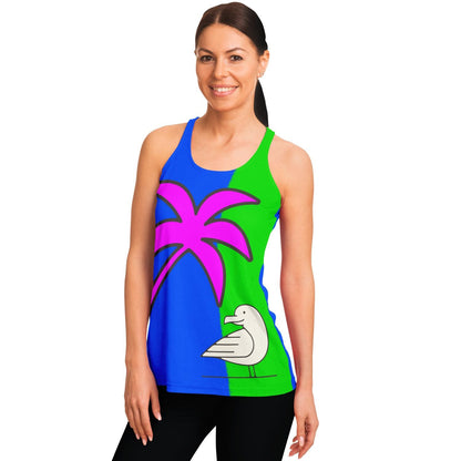 Beach Therapy Flowy Racerback Tank - Gifternaut