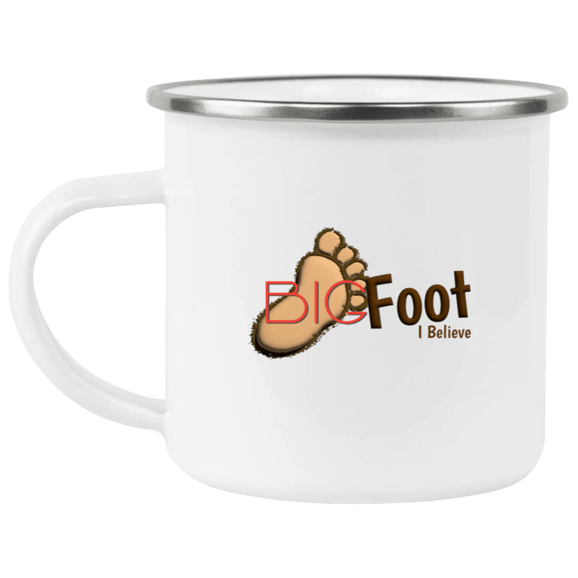 Big Foot Enamel Camping Mug - Gifternaut