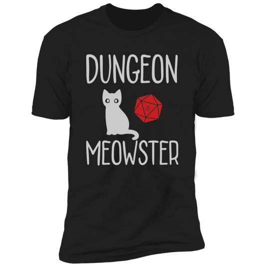 Dungeon Meowster RPG Premium Short Sleeve T-Shirt - Gifternaut