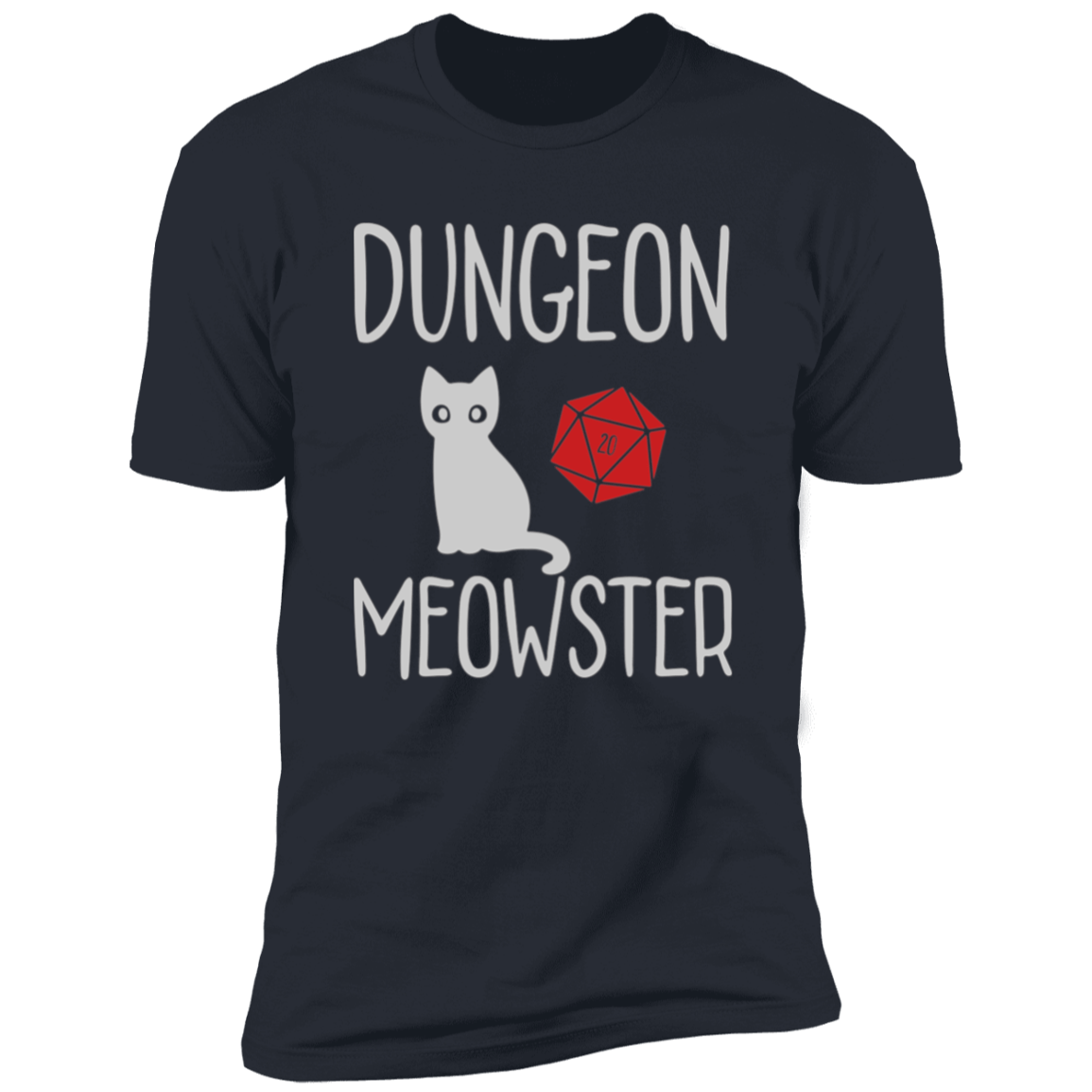 Dungeon Meowster RPG Premium Short Sleeve T-Shirt - Gifternaut