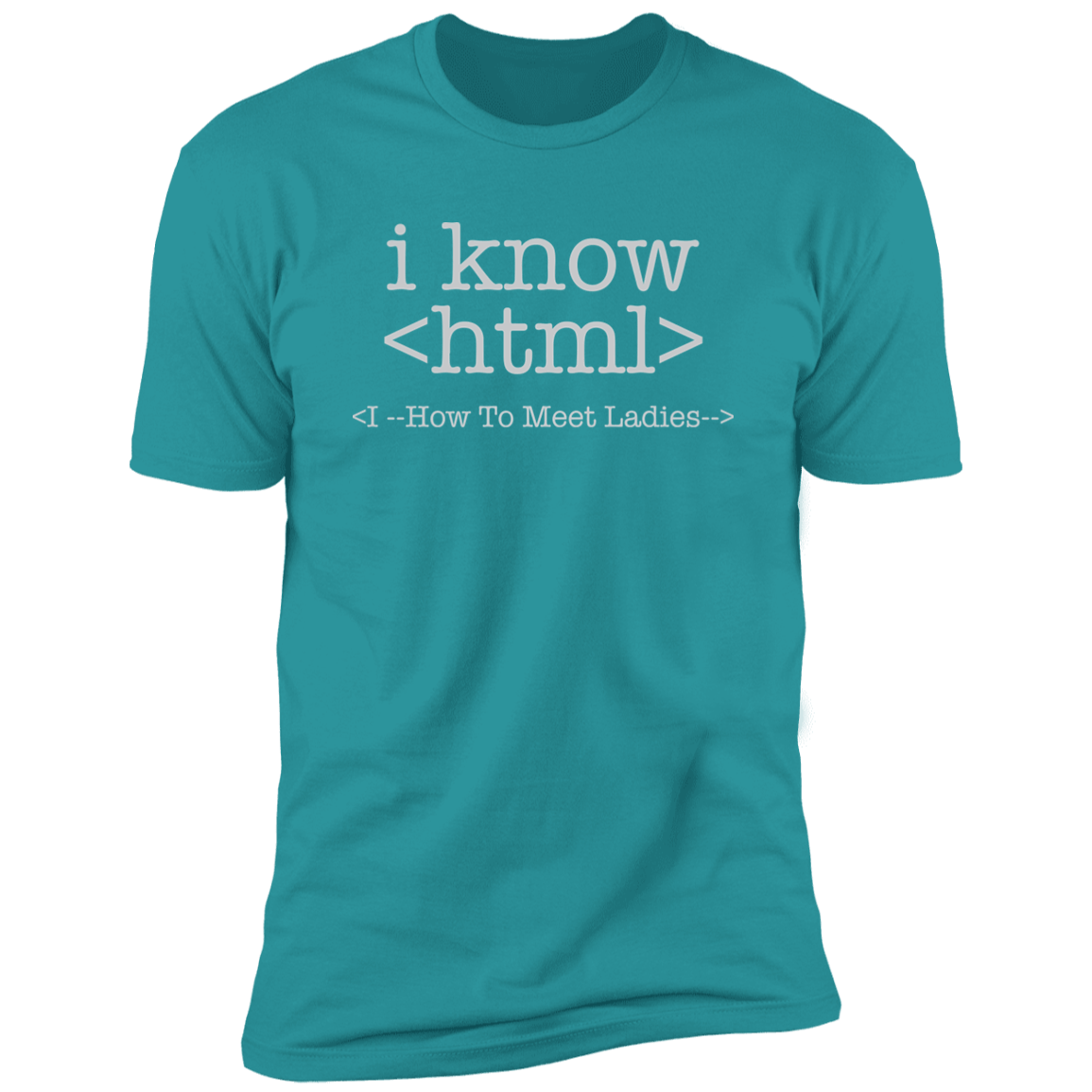 HTML Premium Short Sleeve T-Shirt - Gifternaut