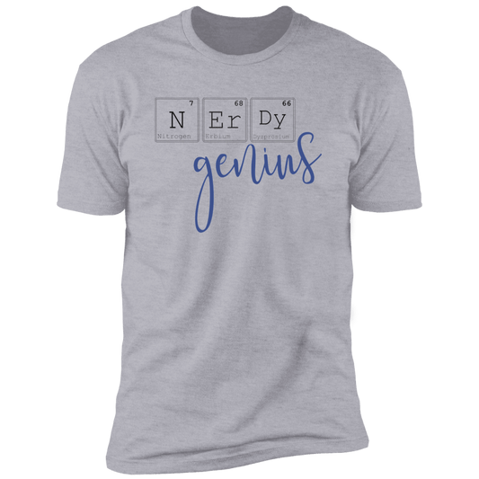 Nerdy Genius Premium Short Sleeve T-Shirt - Gifternaut