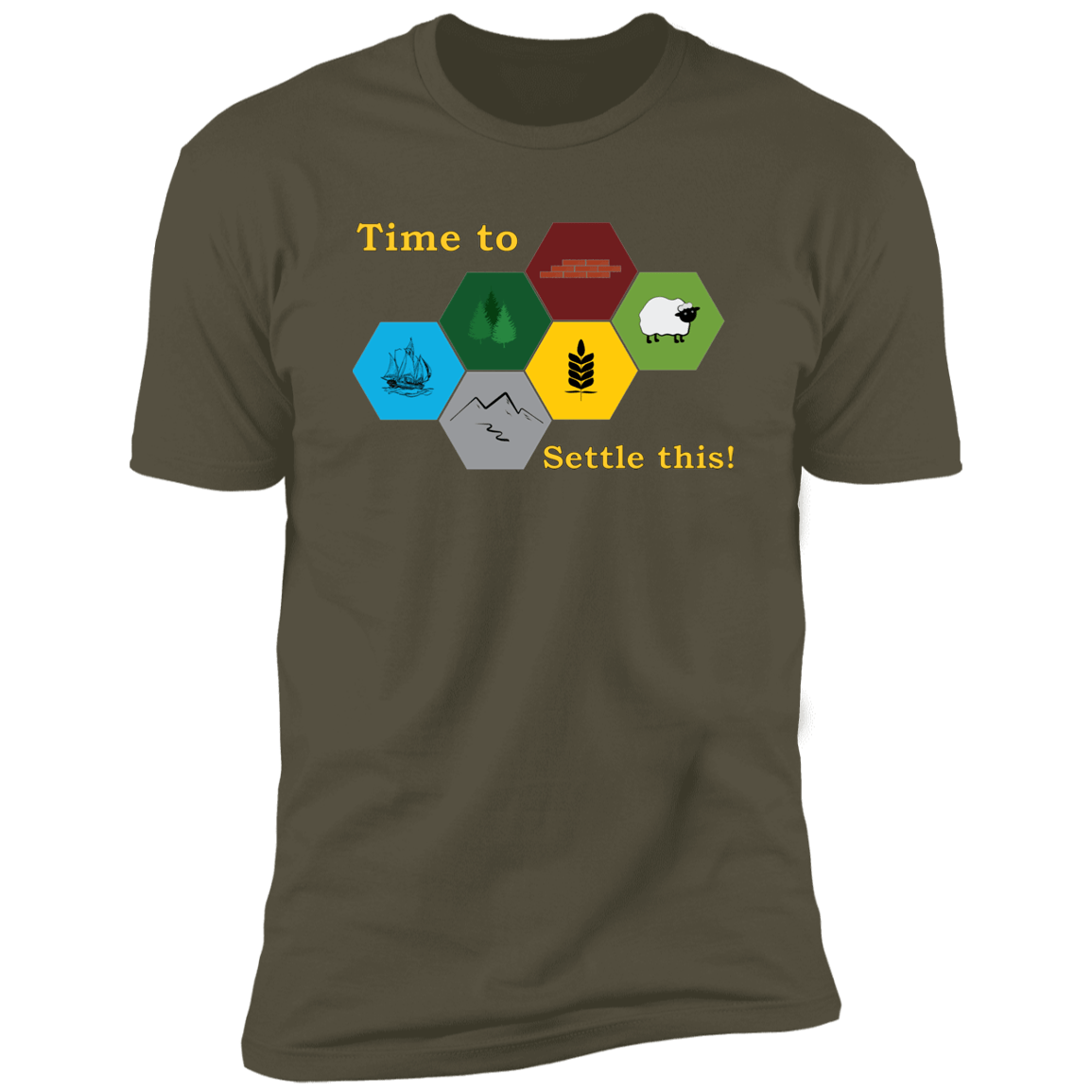 Time to Settle Unisex Premium Short Sleeve T-Shirt - Gifternaut